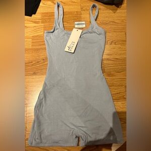 Oh Polly Sky Blue Fitted Dress